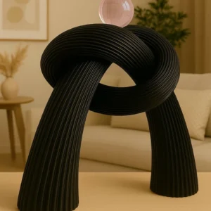 Black Abstract Knot