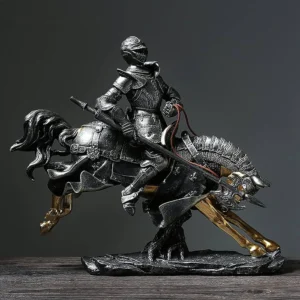 Medieval Knight Statue