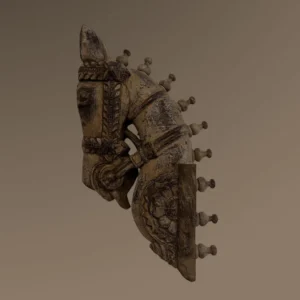 Wood Resin Horse head